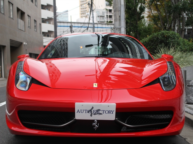 フェラーリ ４５８イタリア入庫致しました。 – タイヤ交換 枚方(tires